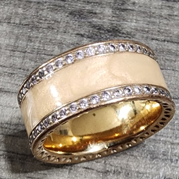 Pandora Jewelry - Pandora Rose Hearts of Pandora Statement Ring size 54